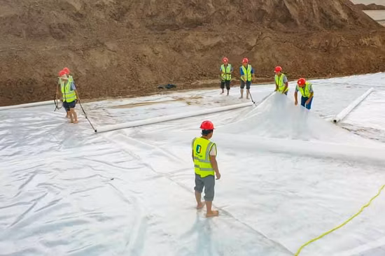 HDPE-Geomembran-Liner 0,5 mm 0,75 mm 1,0 mm 1,5 mm 2,0 mm