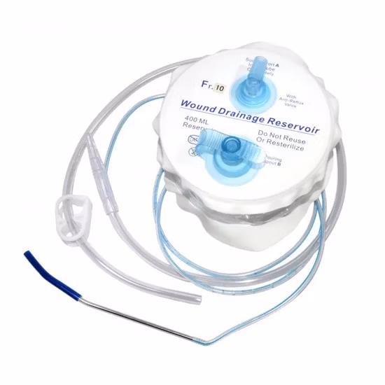 Einweg-Unterdruck-Reservoirsystem für geschlossene Wunddrainage, hohler Typ, 500 ml