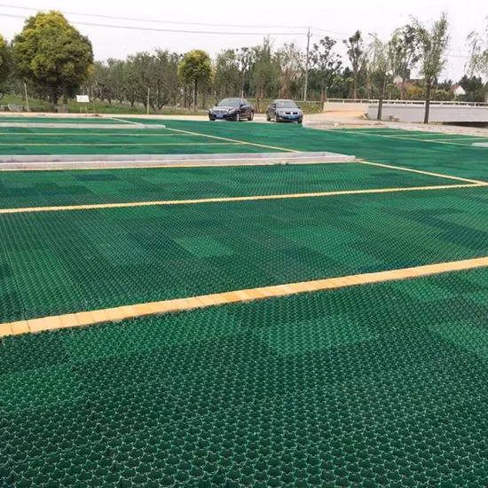Recycle HDPE Honeycomb Plastic Porous Pavers Gravel Grass Grid