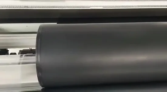 ASTM 100 % jungfräuliche, glatt strukturierte HDPE-Geomembran mit schwarz-weiß-grün-blauer Farbe für die Fischzucht-Dammauskleidung